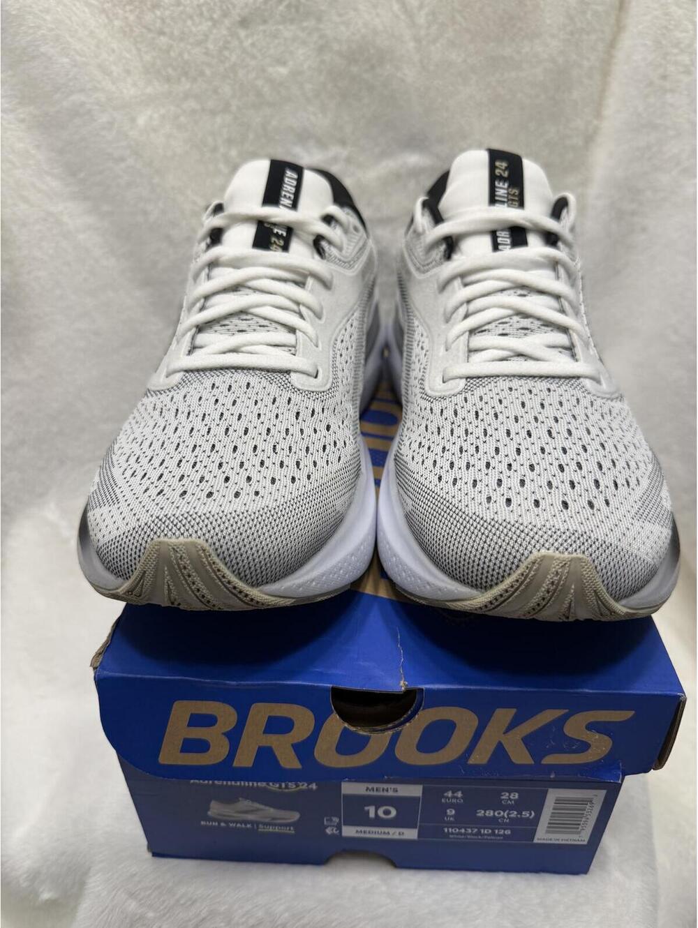 NEW BROOKS ADRENALINE GTS 24 RUNNING/WALKING SHOES MEN'S SIZE 10 OR WOMEN'S 11.5 - Picture 1 of 5
